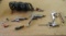 Lot Of Air Compressor Guns, Hoses And Other Compressor Accessories