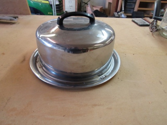 Stainless Steel Locking Cover Cake Keeper By The Everedy Co.