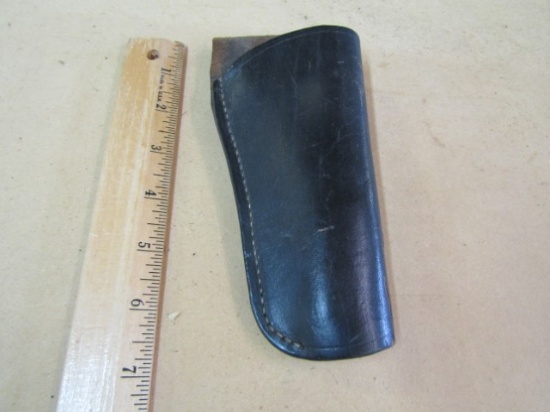 Vtg Leather Pistol Holster