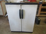 Hard Plastic Storage Cabinet  (Local Pick Up Only )
