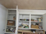 3 Cabinets Of Screws, Bolts, Painting Supplies And?stuff   (Local Pick Up Only )