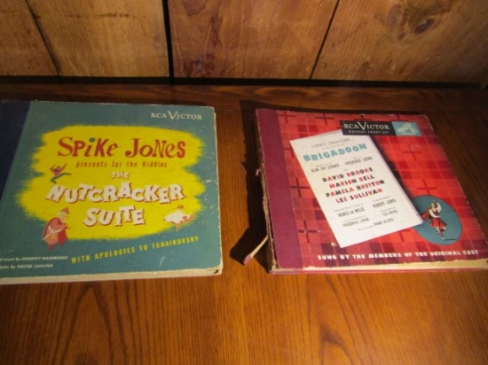 Vtg 1949 Spike Jones Presents For The Kiddies The Nutcracker Suite 3 L P Set