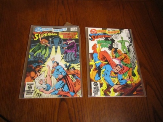 2 Vtg D C Comics " Superman " January And May 1985 #s 77 And 81