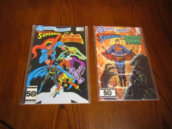 2 Vtg D C Comics " Superman " July And Sept. 1985 #s 83 And 85