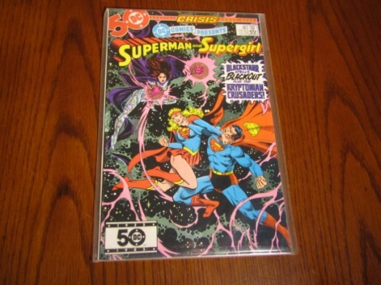 Vtg October 1985 D C Comics Presents #86 Superman And Supergirl