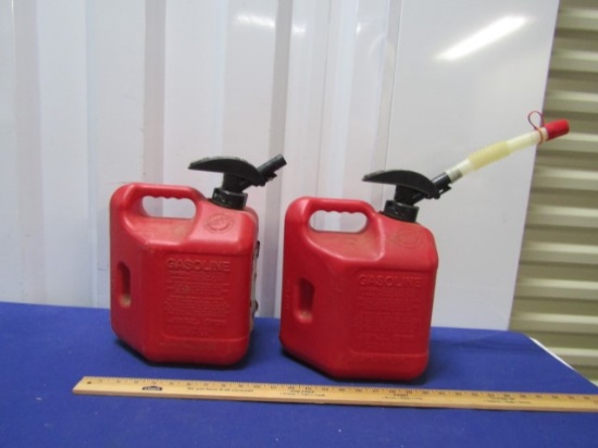 Pair Of 2 Gallon Gas Cans  (LOCAL PICK UP ONLY)