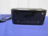G E Digital Alarm Clock Radio And Cordless Telephone