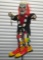Scary Clown W/ Bloody Knife Halloween Prop