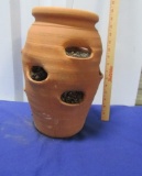 Terra Cotta Clay Strawberry Planter