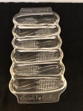 Vintage 1950’s Beauty Bake Corn Bread Baking Dish Glass