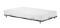 New Foa Opal Transitional Metal Trundle Twin - Black - Mattress Not Included ( No Shipping)