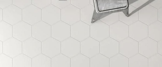 2 Boxes Of 18 Master Hex White 10.2 In. X 11.4 In. Matte Porcelain (no Shipping)