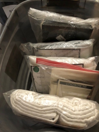 Tub of Single Window Coverings 84"