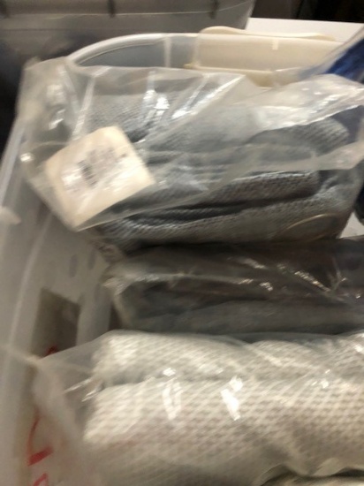 Tub of 7 92" LWindow Covering See Photos
