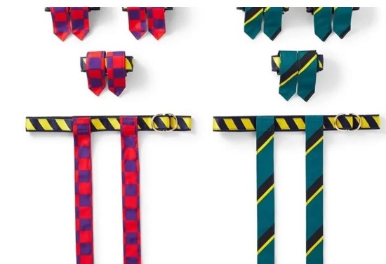 New Rugby Stripe Football Flag Set - Rowing Blazers - Retails $50 Each