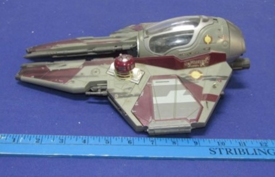 2004 Star Wars Episode 3 Obi Wans Jedi Starfighter With Droid