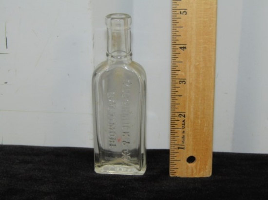 Antique Cork Top Mccormick And Co. Baltimore, Spice Bottle