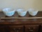 3 Amish Butterprint Mixing Bowls