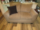 Nice Fabric Love Seat W/ Throw Pillow Shown (LOCAL PICK UP ONLY)