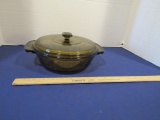 Anchor Hocking 1.5 Quart Amber Vision Ware Casserole W/ Lid