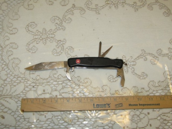 Wenger Delemont Switzerland 5 Tool Utility Knife (not The Small One)