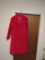Vtg Ultima Tailored By Mr. Vincent 100% Cashmere Knee Length Ladies Coat