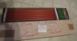Set Of 12 Shehawken Archery Metal Arrows