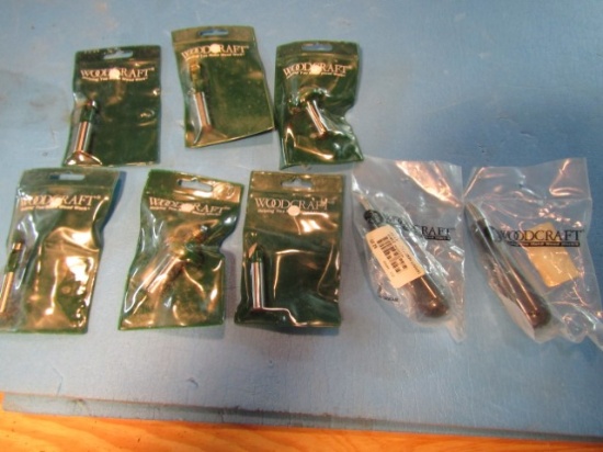 6 New Router Bits And 2 Tapered Handles By Woodcraft