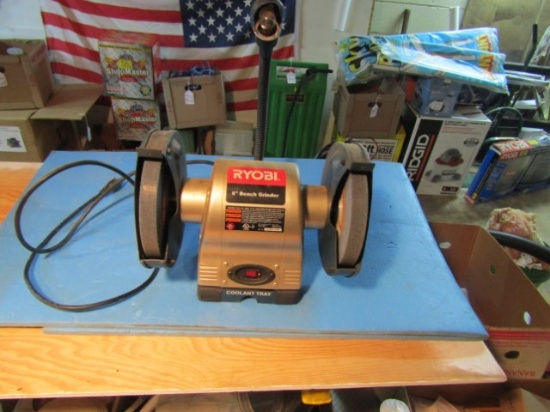 Gently Used Ryobi 8" Bench Grinder ( Local Pick Up Only )