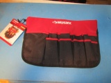 New, Never Used Husky Bucket Jockey 30 Pocket Heavy Duty 5 Gallon Bucket Storage Tool Bag
