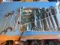 Lot Of 15 Various Wrenches W/ Roll Up Bag