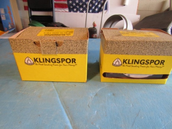 2 Boxes Of 100 Round Sandpaper Pads 6"