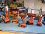 Lot Of Ridgid Cordless Power Tools