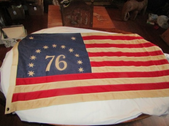 Vtg 1976 U S A Bicentennial Flag By Valley Forge