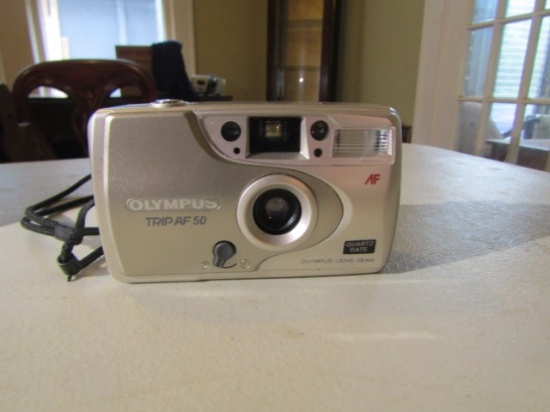 Olympus Trip A F 50 Point And Shoot 35mm Fin Camera