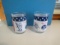 2 Vtg 1969 Man On The Moon 4 Ounce Glasses
