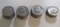 $18.25 Face Value Of Kennedy Half Dollars Dated 1971-1986