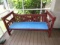 Solid Wood Swinging Porch Bench (LOCAL PICK UP ONLY)