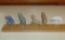 Vtg Set Of 5 Wade Whimsies Porcelain Animal Figurines