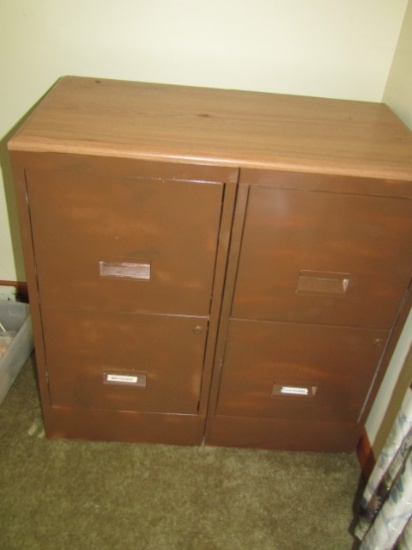 2 Metal 2 Drawer File Cabinets (LOCAL PICK UP ONLY)