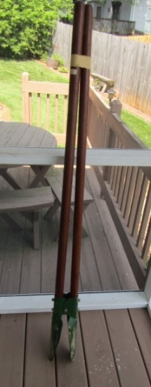 Wood Handle Post Hole Digger (LOCAL PICK UP ONLY)