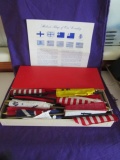 Historic Flags Of Our Country Miniature Set W/ Base