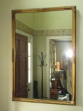 Vtg Wall Mirror In A Beautifully Designed Gilded Frame (LOCAL PICK UP ONLY)