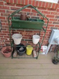 Metal 3 Shelf Stand W/ Contents (LOCAL PICK UP ONLY)