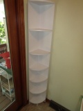 Solid Wood 6 Shelf Corner Curio (LOCAL PICK UP ONLY)