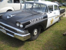 1958 Ford Custom 4 Door Sedan Sheriffs Car