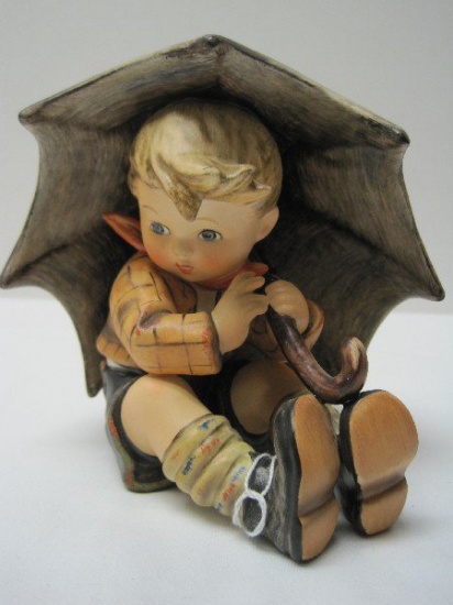 Goebel Hummel Umbrella Boy Figurine