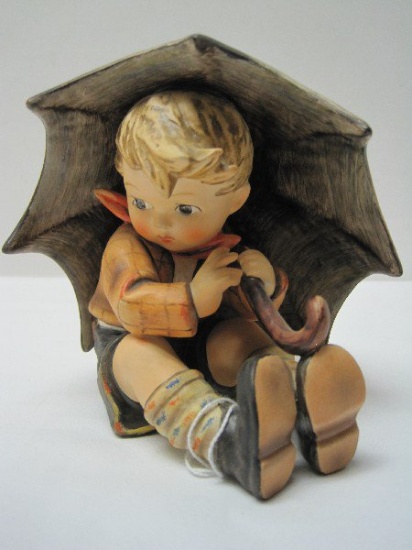 Goebel Hummel Umbrella Boy Figurine