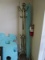 Ornate Vintage Standing Metal Coat Rack