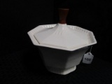 Mid-Century Ceramic Pottery Candy Dish w/ Lid